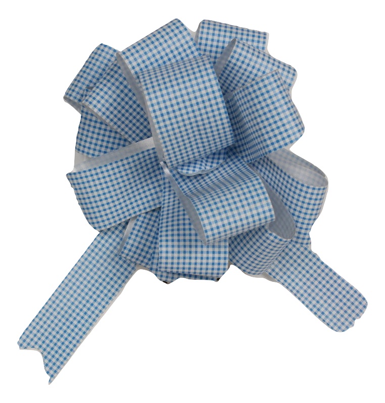 BOW POMPOM BABYBLUE 30MM X100(455073)